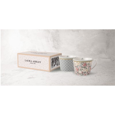 Набор кружек Laura Ashley Designs Tea Collectables 300 мл 2 шт